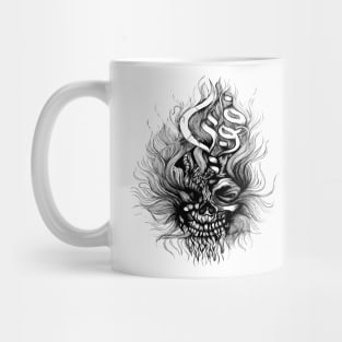 Skull Phobia Design Mug